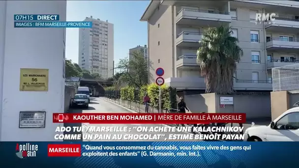 Khaouter Ben Mohamed éducatrice de Marseille réagit à la fusillade