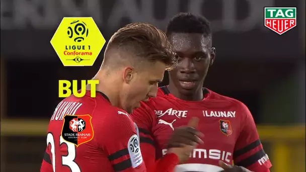 But Adrien HUNOU (90') / RC Strasbourg Alsace - Stade Rennais FC (0-2)  (RCSA-SRFC)/ 2018-19