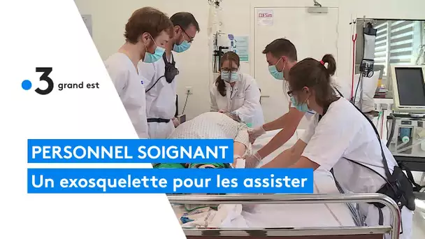 Un exosquelette pour assister les soignants dans leurs gestes médicaux