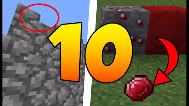 10 SECRETS SUR LES TEXTURES MINECRAFT - TOP 10 MINECRAFT