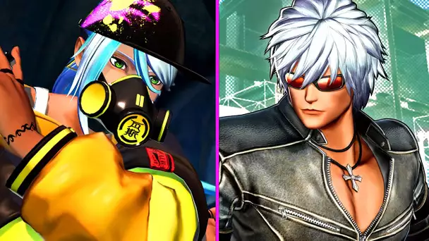 KOF XV (The King of Fighters 15) : ISA & K' Gameplay Trailer (2022)