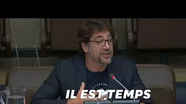 Javier Bardem a réclamé un traité mondial pour protéger les océans au siège de l'ONU