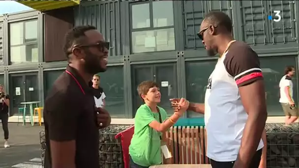 USAIN BOLT DANS LES QUARTIERS NORD