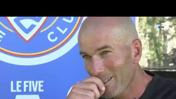 Zidane lance « Zidane Five Club », son projet d’écoles de foot