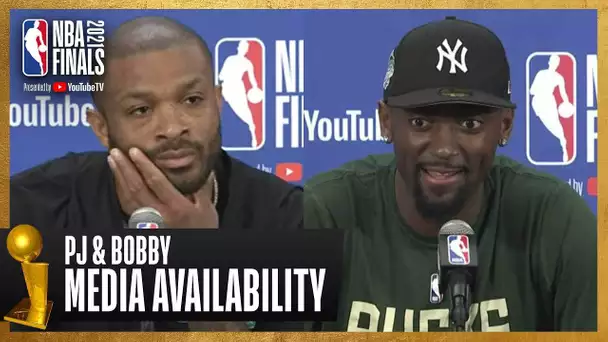 PJ Tucker & Bobby Portis #NBAFinals Media Availability | July 16th, 2021