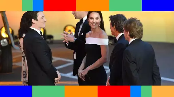 Kate Middleton charmeuse et charmée par Tom Cruise à l'avant première de Top Gun 2