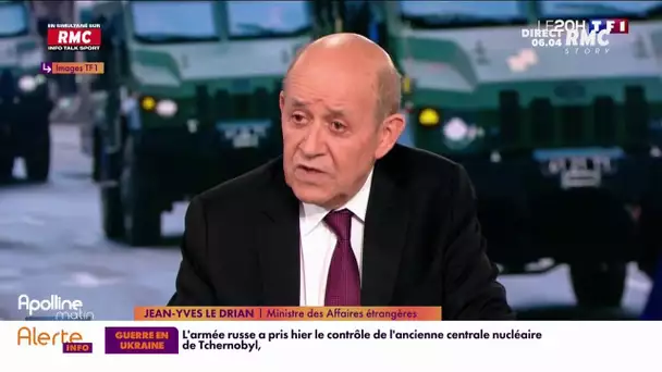 Ukraine : Jean-Yves Le Drian agite la carte de la guerre nucléaire