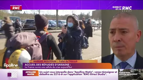 Moutouh : "185 Ukrainiens sont arrivés ces deux derniers jours dans l'Hérault"