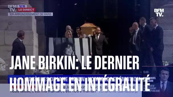 Dernier hommage à Jane Birkin: la cérémonie en intégralité