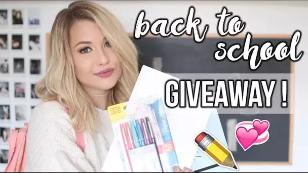 BACK TO SCHOOL HAUL & CONCOURS ! ( IPAD, HERSCHEL, MAKEUP & MORE ! )  CONCOURS TERMINÉ !