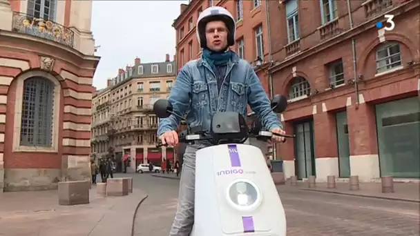 Les scooters électriques en libre service débarquent à Toulouse