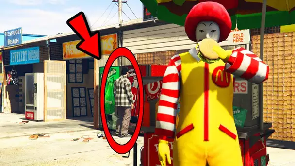 JE ME CACHE AVEC RONALD MCDONALD !