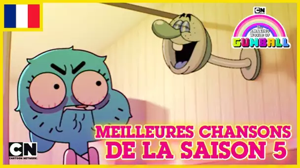 Le Monde Incroyable de Gumball 🇫🇷 | Les meilleures chansons de la saison #5