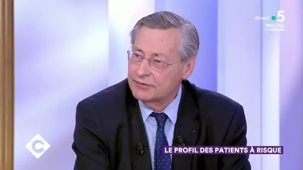 Le profil des patients à risques - C à Vous - 08/04/2020