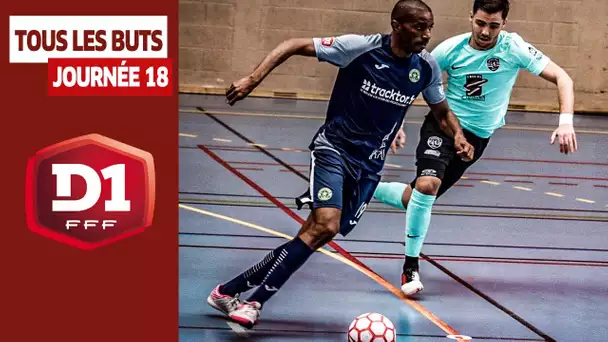 D1 Futsal, Journée 18 : tous les buts