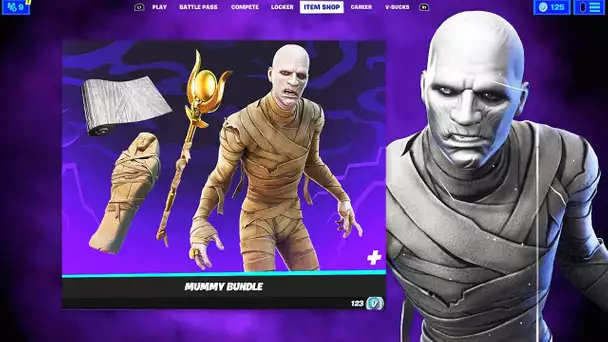 LE NOUVEAU SKIN "MOMIE" SUR FORTNITE ! (FORNITE NEWS)