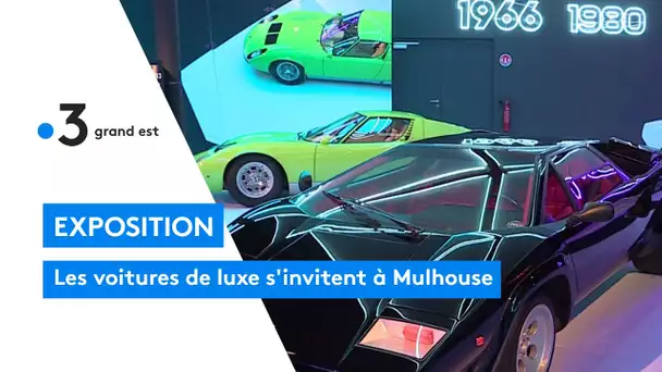 Mulhouse : les voitures de luxe s'exposent pour la reprise