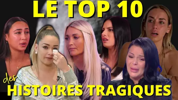 TOP 10 - HISTOIRES TRAGIQUES : elles racontent leurs lourds passés avant la Télé-réalité !