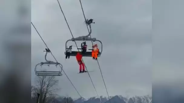 [Zap Net] 170 personnes bloquées sur un télésiège HS ! (03/02/22)