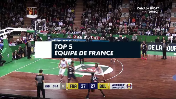 TOP 5 - Equipe de France en FIBAWC Qualifiers