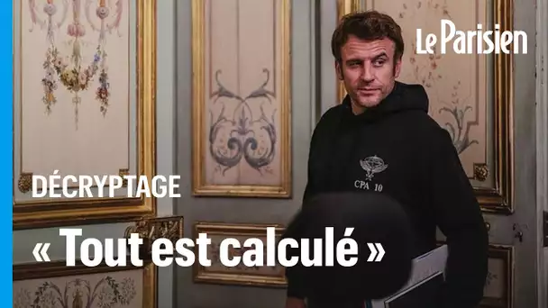 Photos d’Emmanuel Macron décontracté en sweat à capuche : « Rien n’est laissé au hasard