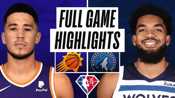 SUNS at TIMBERWOLVES | FULL GAME HIGHLIGHTS | March 23, 2022