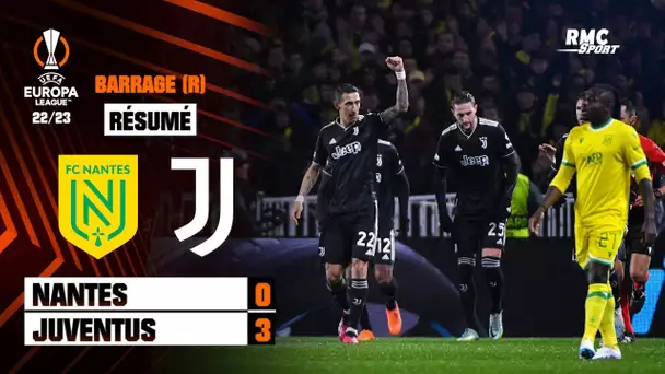 Résumé : Nantes 0-3 Juventus (Q) - Ligue Europa (Barrage retour)