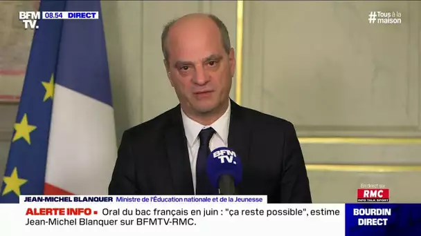 Jean-Michel Blanquer, ministre de l’Education Nationale, est chez Jean-Jacques Bourdin ce 29 avril
