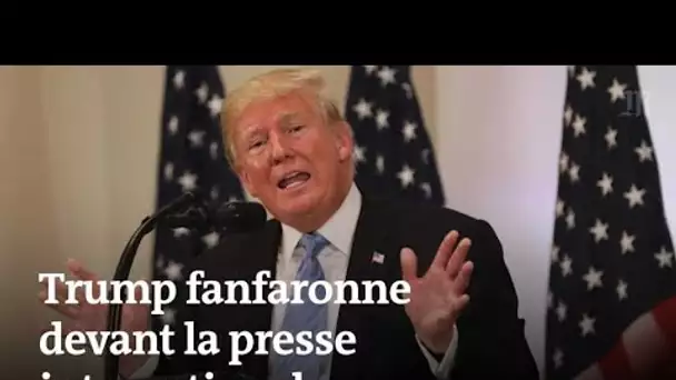 A l’ONU, Trump fanfaronne devant la presse internationale