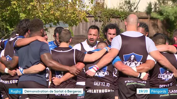 Rugby : la "démonstration" de Sarlat à Bergerac