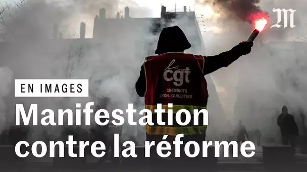 Les images de la mobilisation contre la réforme des retraites