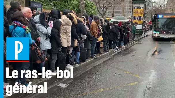 Les Parisiens fatigués par la grève : « C'est l'horreur, tout le monde souffre »