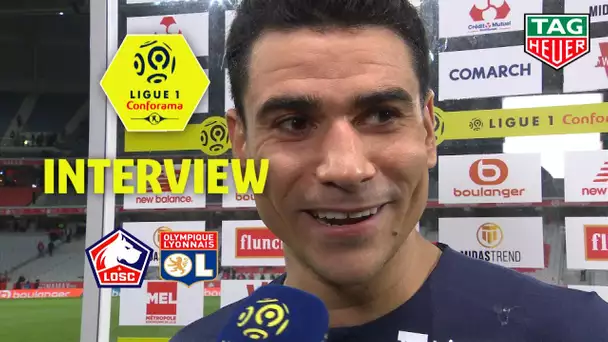Interview de fin de match :LOSC - Olympique Lyonnais ( 1-0 )  / 2019-20