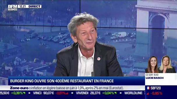 Jérôme Tafani (Burger King France) : Burger King ouvre son 400ème restaurant en France