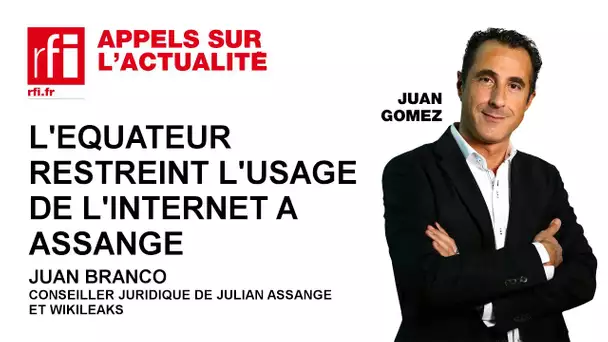 L'Equateur restreint l'accès à Internet de Julian Assange
