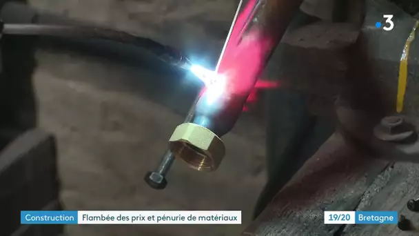 Construction : flambée des prix et pénurie de matériaux