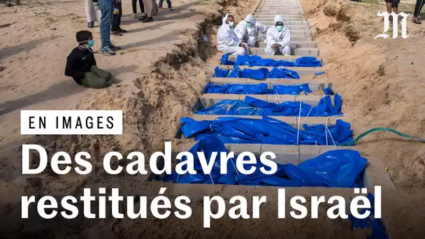 Tombes ouvertes à Gaza : des dizaines de corps palestiniens restitués