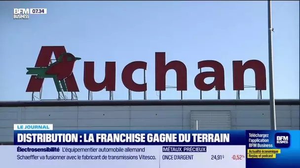 Distribution: la franchise gagne du terrain