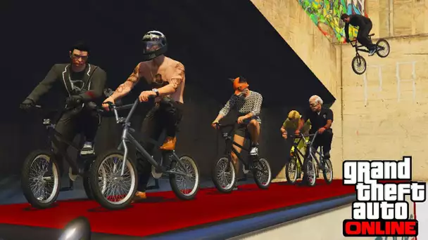 GTA 5 - LE PLUS GROS BORDEL DE TOUT LES TEMPS !? BMX EPIC TRICKS