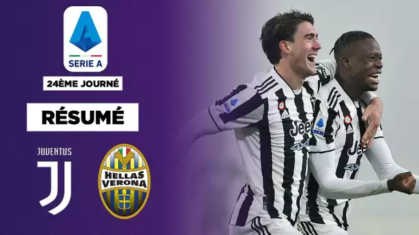 Résumé : Vlahovic frappe déjà, la Juventus assomme Vérone !