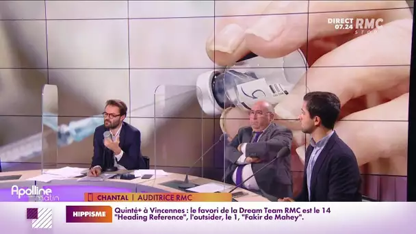 Chantal, auditrice : "candaleux que le gouvernement n'ait pas imposer la vaccination"