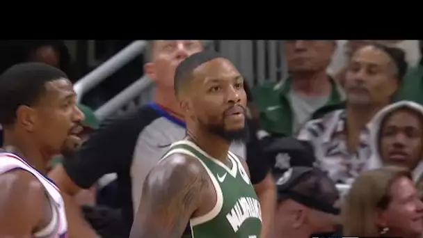 First Look At Damian Lillard In His Bucks Debut!