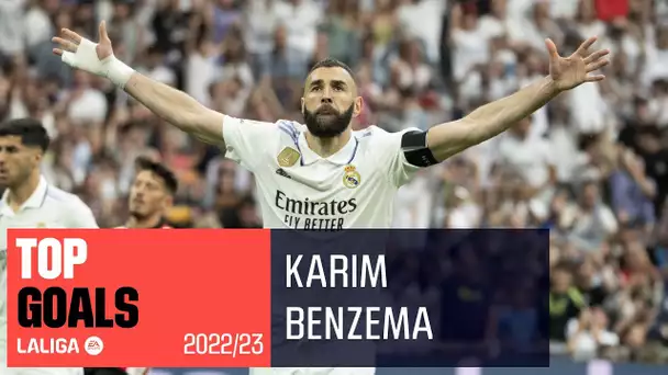 TOP GOLES Karim Benzema LaLiga 2022/2023