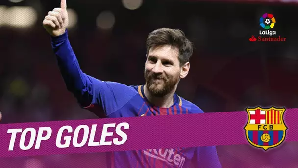 TOP Goles FC Barcelona LaLiga Santander 2017/2018