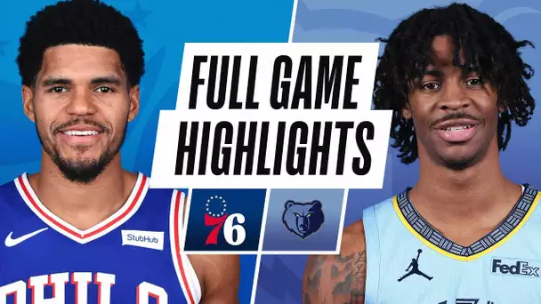76ERS at GRIZZLIES | FULL GAME HIGHLIGHTS | January 16, 2021