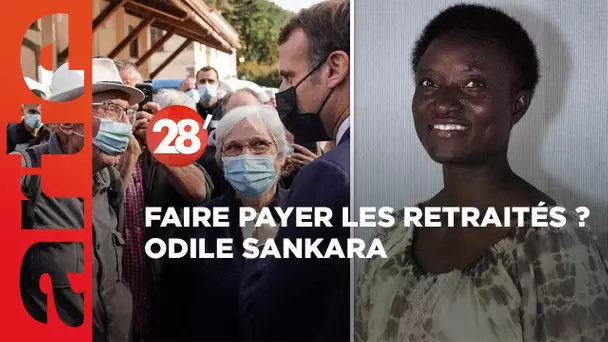 Odile Sankara / Réforme retraites: faut-il mettre les retraités à contribution ? - 28 Minutes - ARTE