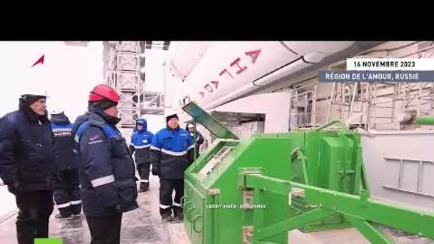🇷🇺 Russie : une fusée Angara-A5 installée sur la rampe de lancement du cosmodrome de Vostotchny
