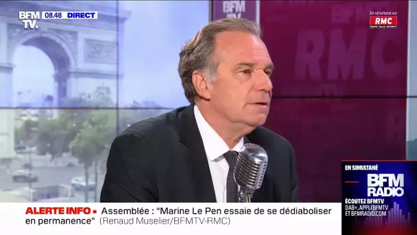 Marine Le Pen "essaye de se dédiaboliser en permanence" pour Renaud Muselier
