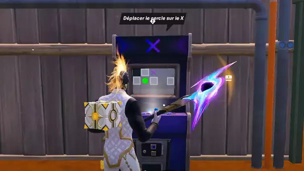 GAGNER LE JEU D'ARCADE A FRENZY FILEDS OU SLAPPY SHORES ! (FORTNITE QUETE SEMAINE 1)