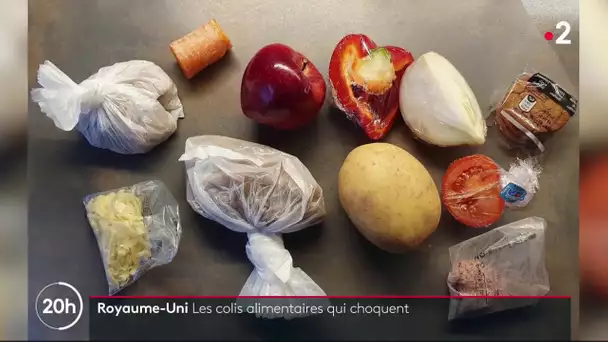 Tollé au Royaume-Uni après la distribution de colis alimentaires “insultants”